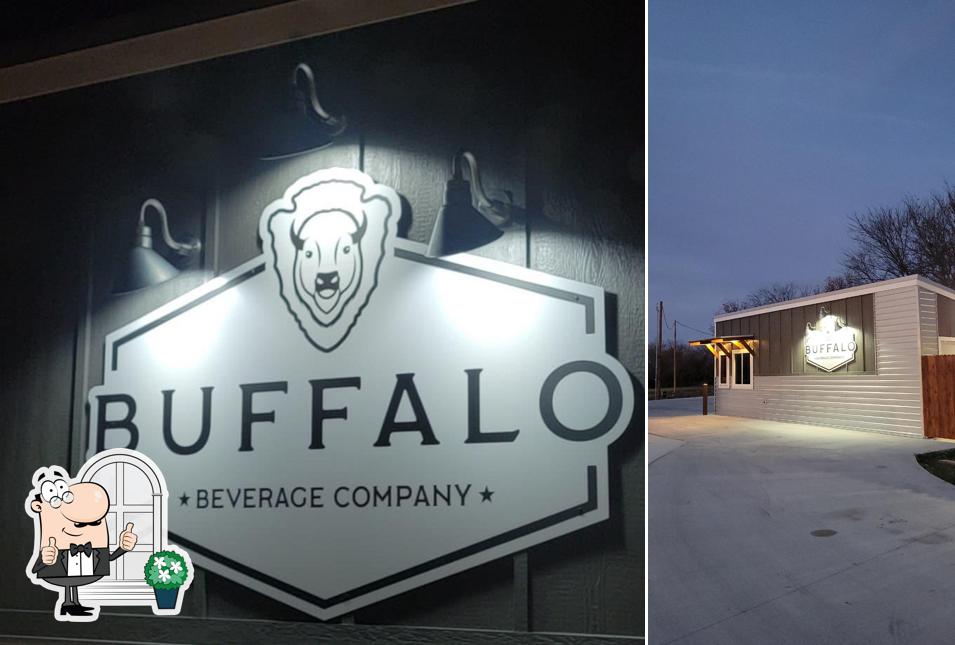 La parte exterior de Buffalo Beverage Company