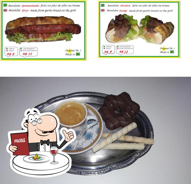 Entre diferentes coisas, comida e bebida podem ser encontrados a Sandes Food - Espetinho da Vila