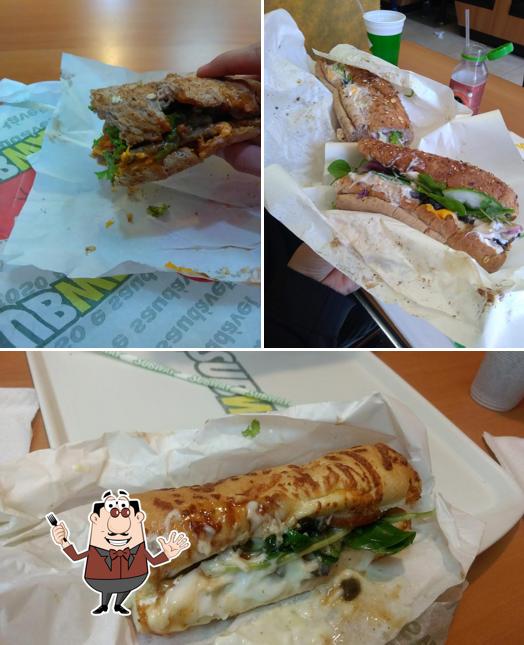 Platos en Subway