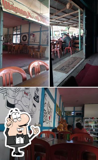 El interior de Cafe Gajah mada