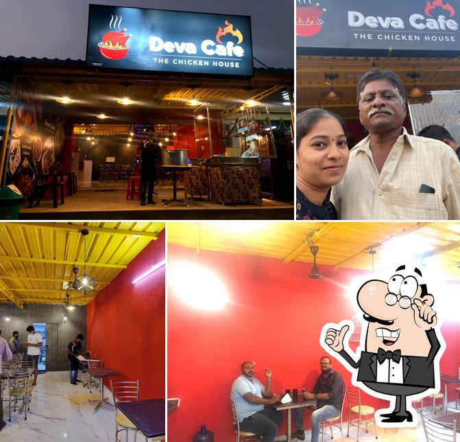 The interior of Deva Cafe (Family Restaurant)