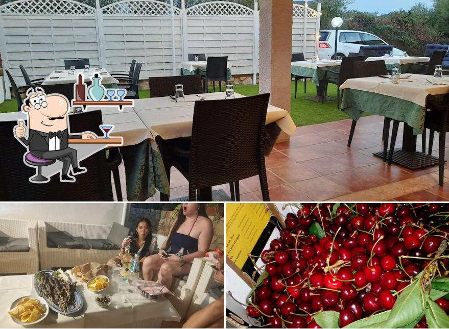 Dai un’occhiata alla foto che presenta la interni e cibo di Galika