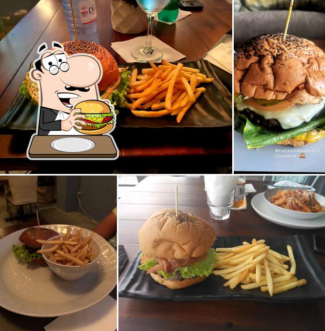 Try out a burger at DUARTE 36