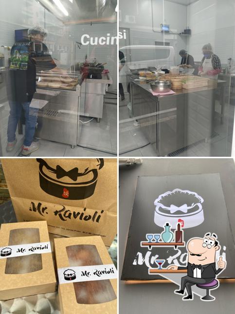 Gli interni di Mr Ravioli Prato