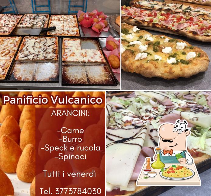 Cibo al Panificio Vulcanico