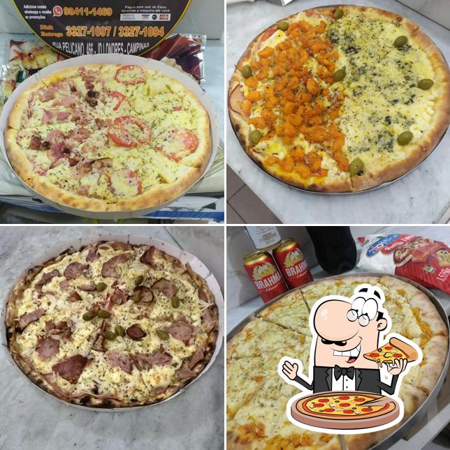 No Pizzaria Tradição Do Sul, você pode degustar pizza