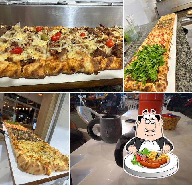 Comida em Royal Cheff Pizzaria e Marmitaria