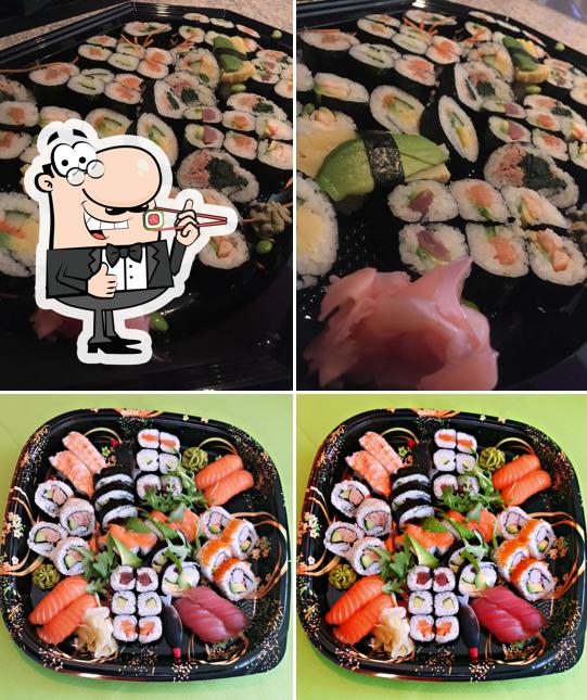 Prenditi le diverse opzioni di sushi