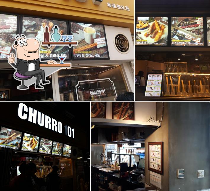 The interior of Churro 101