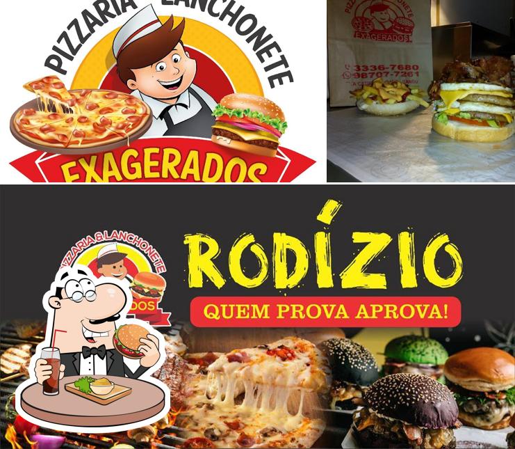 Os hambúrgueres do EX 2.0 Pizzaria irão saciar uma variedade de gostos