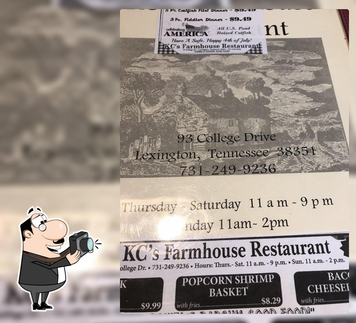 KC's Farmhouse, Lexington - Restaurant menu, prices and reviews
