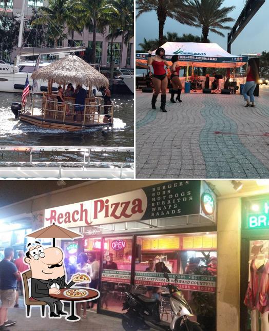 Внешнее оформление "Beach Pizza"