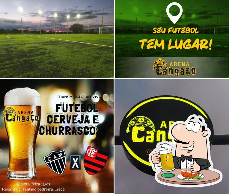 Você pode tomar um copo de cerveja leve ou escura