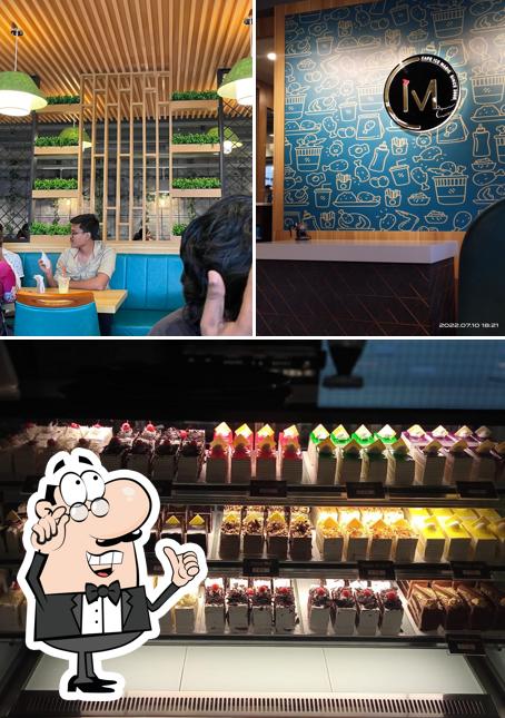 The restaurant's interior and exterior