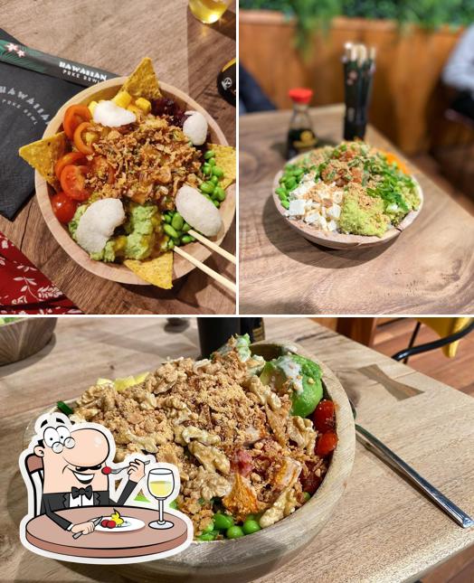 Essen im Hawaiian Poké Bowl - Louvain-la-Neuve