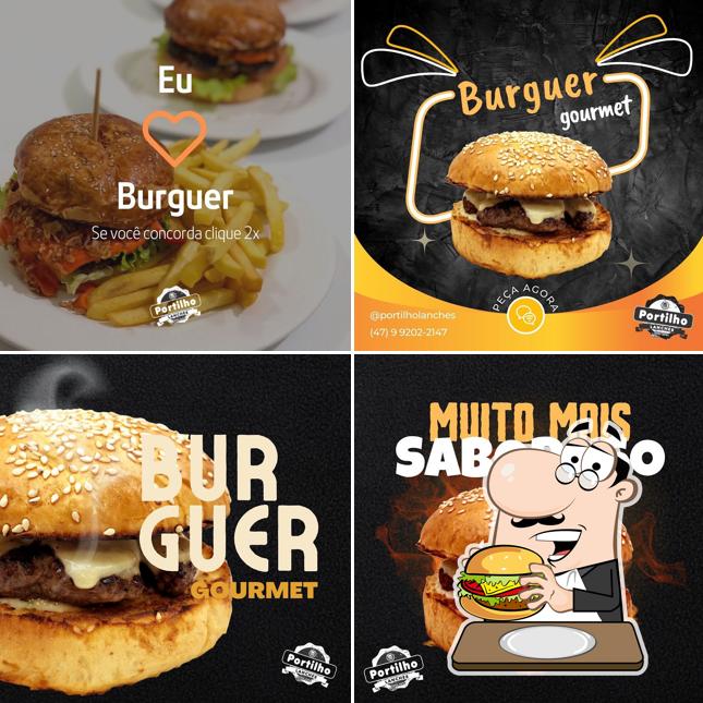 Hambúrguer em Portilho Lanches