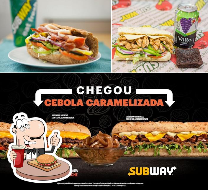 Peça um hambúrguer no Subway Jequié