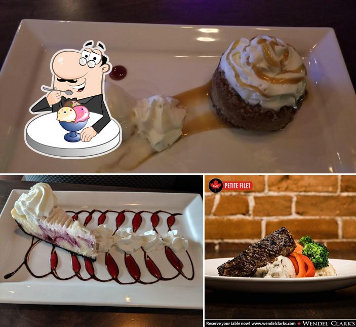 Wendel Clark's Classic Grill & Bar serves a variety of sweet dishes