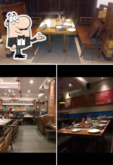 Check out how Barbeque Nation looks inside
