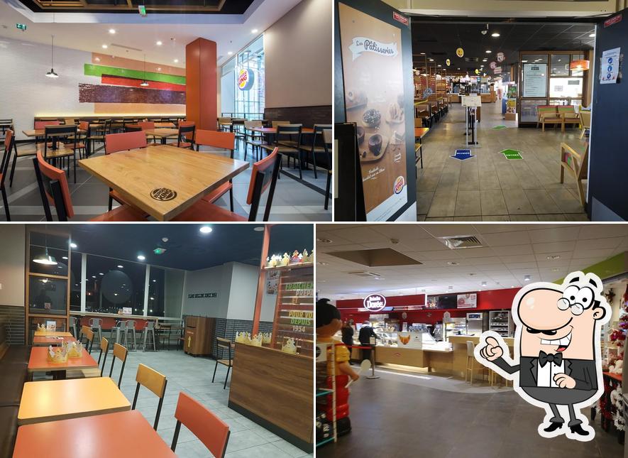 L'intérieur de Burger King