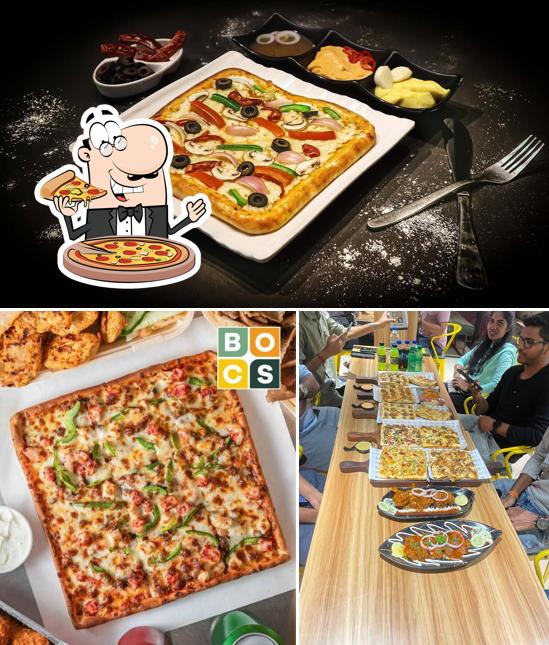 Pick pizza at Bocs Pizza Madurai