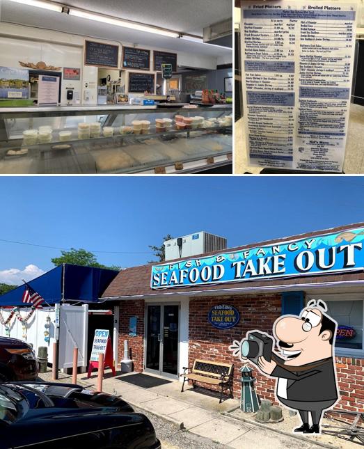 Fish & Fancy Seafood Take Out in Villas Restaurant menu and reviews