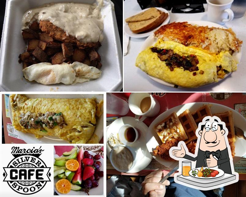 Marcia's Silver Spoon Cafe in Restaurant menu and reviews