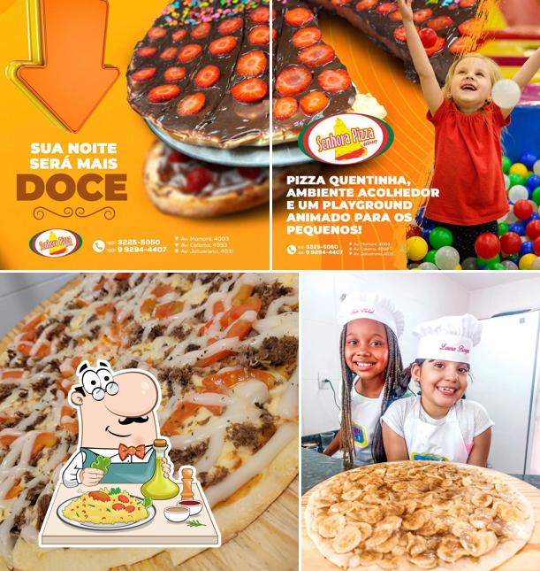 Comida em Senhora Pizza