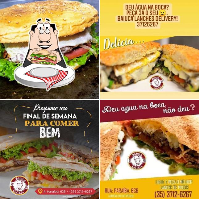 Clube sanduíches em Baiuca Lanches - A Original