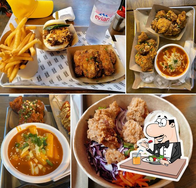 Блюда в "Chikin Bang - Korean Street Food - Part Dieu"
