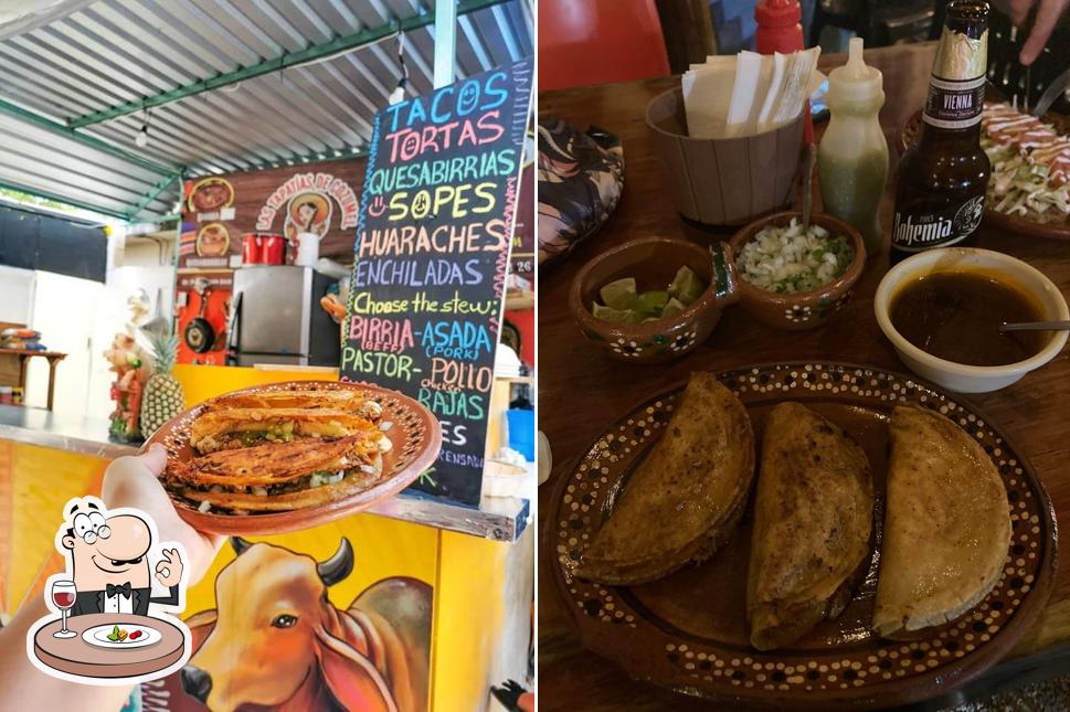 Comida en Las Tapatías de Cozumel