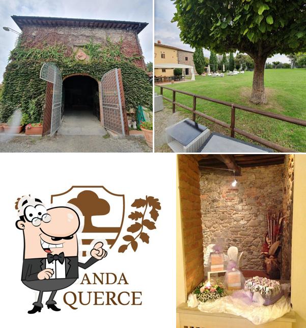 Gli esterni di Locanda La Querce