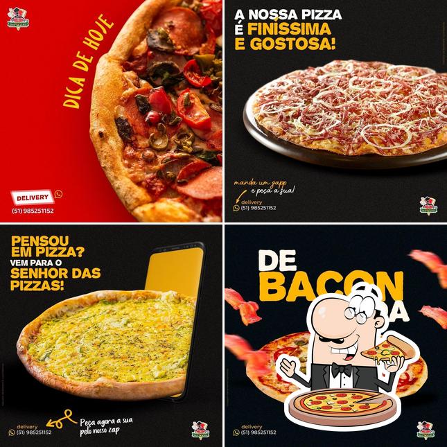 Experimente pizza no senhor das pizzas