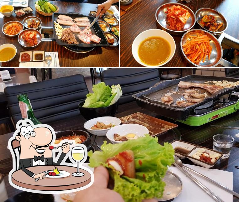 Блюда в "Gyeongbokgung"