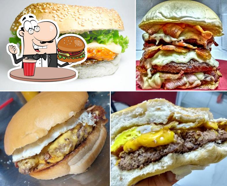 Os hambúrgueres do Js Lanches e Pastéis irão satisfazer diferentes gostos