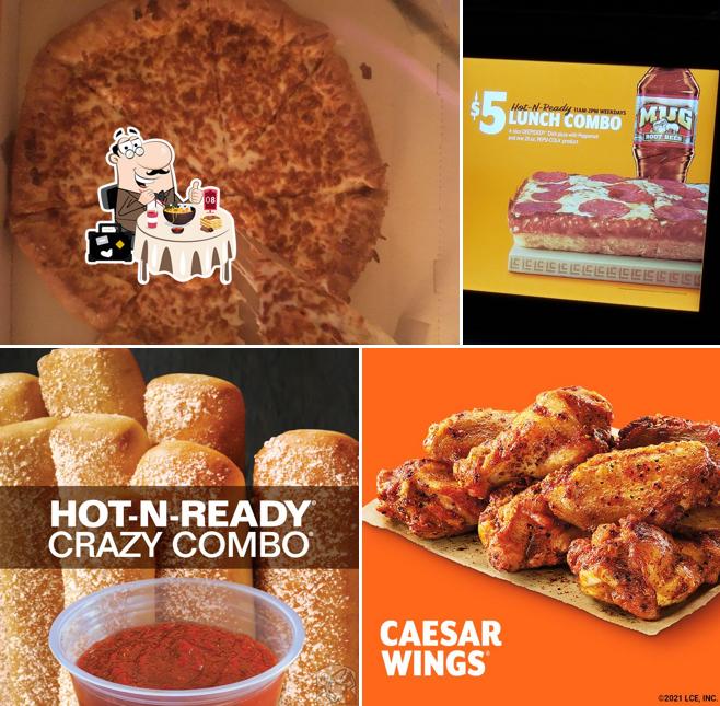 Platos en Little Caesars Pizza