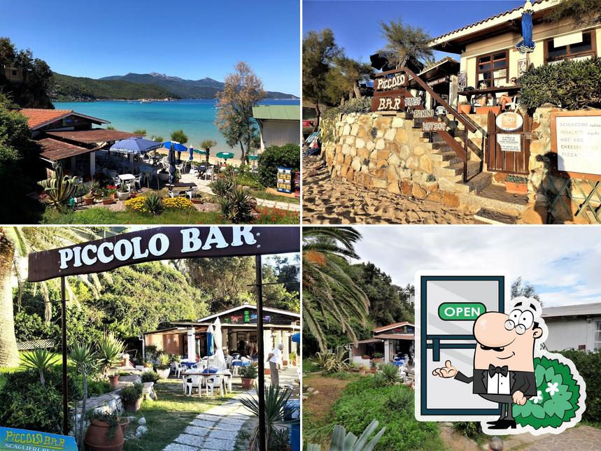 Gli esterni di Piccolo Bar - Località Scaglieri - Portoferraio (li)