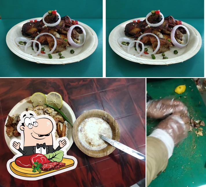 Get meat dishes at Balipara Tandoors