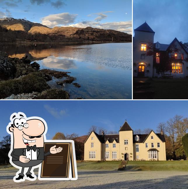 Glenfinnan House Hotel in Glenfinnan Restaurant menu and reviews