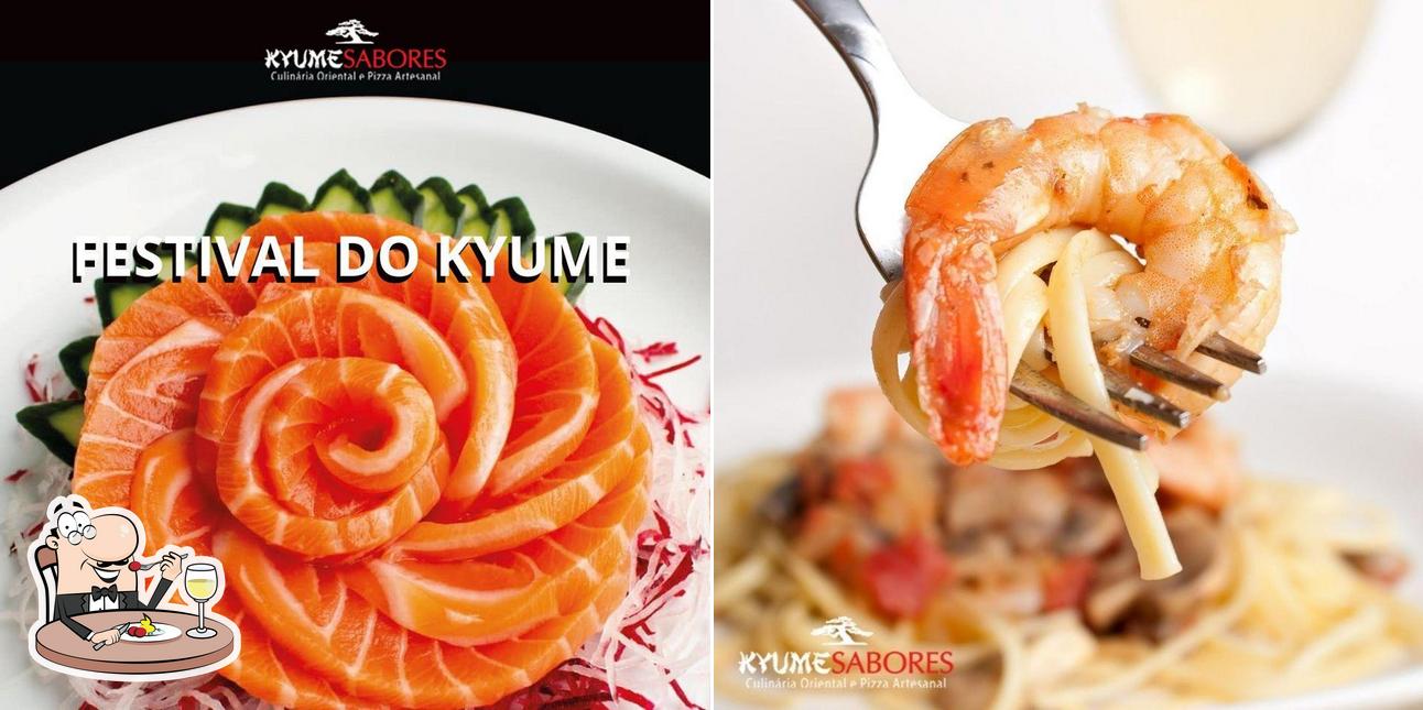 Comida em Kyume Sabores