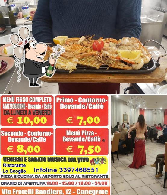 Lo Scoglio Ristorante Specialita' Pesce - Canegrate - Legnano hat die Möglichkeit , ein Bankett zu organisieren