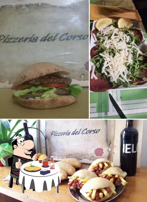 Prova un hamburger a Pizzeria Del Corso Anche Senza Glutine