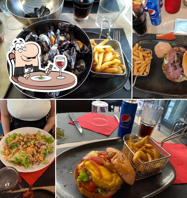 Nourriture à Rock'n Burger Biarritz