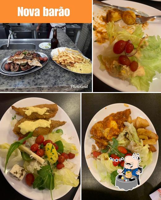 Platos en Restaurante Barão