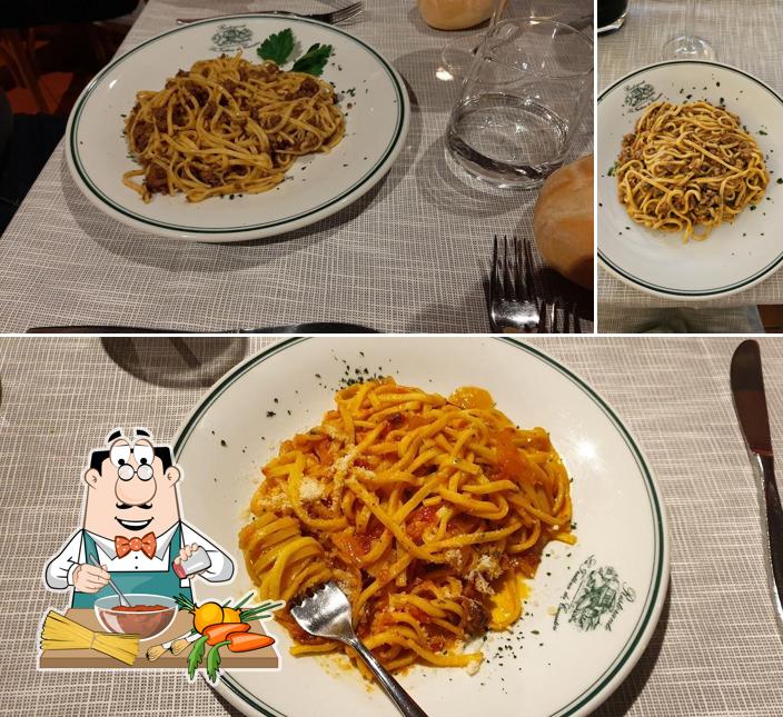 Spaghetti alla bolognese al Ristorante La Trattoria dei Cacciatori