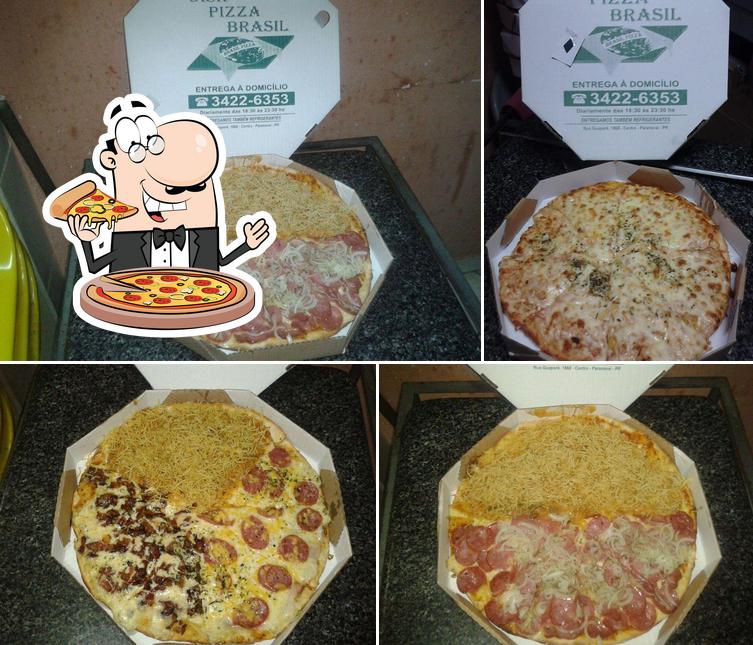 Peça pizza no Brasil Pizza Paranavaí PR