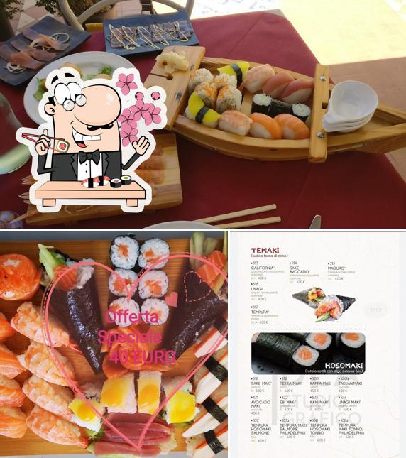 Il sushi è un prodotto culinario molto amato tipico del Giappone