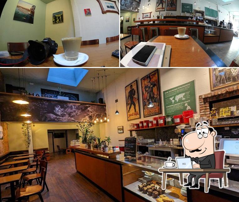 Habit Coffee, 552 Pandora Ave in Victoria Restaurant menu and reviews