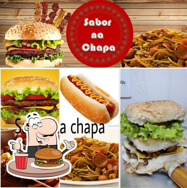 Consiga um hambúrguer no Sabor Na Chapa Beer