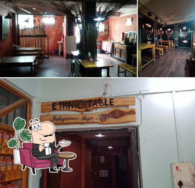 Check out how Ethnic Table Restaurant looks inside